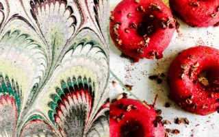 donuts, patterned design